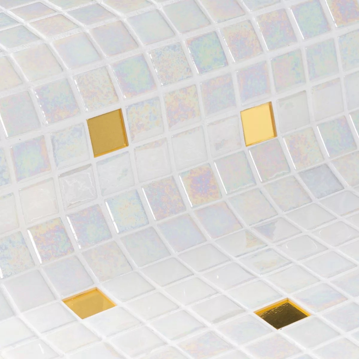 Стеклянная мозаичная смесь Ezarri Perla Gold